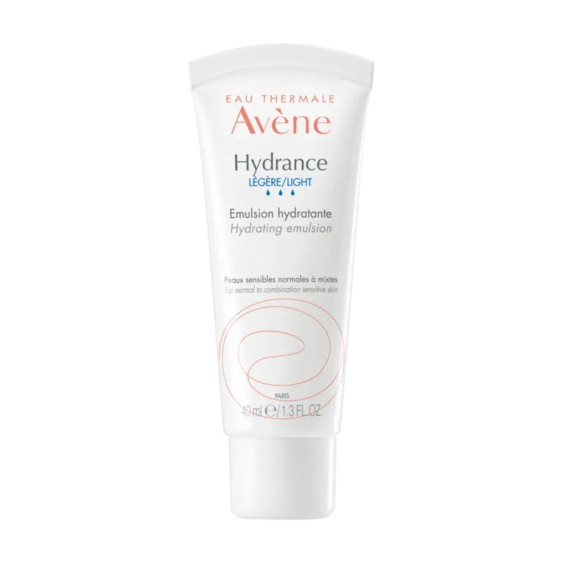 Emulsión hidratante facial Avène Hydrance Ligera SPF30 40ml para pieles sensibles y deshidratadas