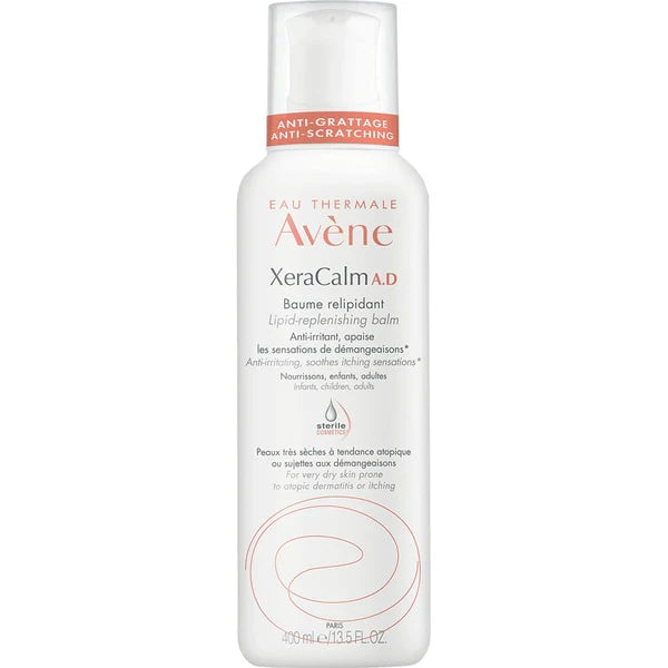 Avene Xeracalm AD Bálsamo Relipidizante 400 ML para piel muy seca, sensible y atópica