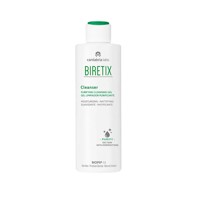 Biretix Cleanser Gel Limpiador Purificante para pieles grasas con imperfecciones, 150ml