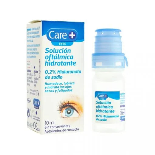 CARE+ SOLUCION OFTALMICA HIDRATANTE 0,2%  1 ENVASE 10 ML