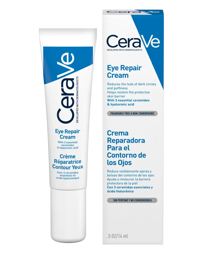 Cerave Reparadora Contorno Crema de Ojos 14 ml para bolsas y ojeras