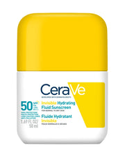 Tubo de 50 ml de CeraVe Fluido Protector Invisible Hidratante SPF50+ para el rostro.
