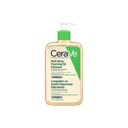 Cerave Limpiador Aceite Espumoso Hidratante para piel normal a seca con ceramidas y ácido hialurónico. Formato de 437ml.
