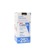 Duplo Cerave Loción Hidratante 2x473ml para piel seca, con ceramidas y ácido hialurónico