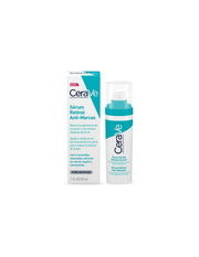 Cerave Sérum Retinol Anti Marcas 30ml para reducir imperfecciones y unificar el tono de piel.