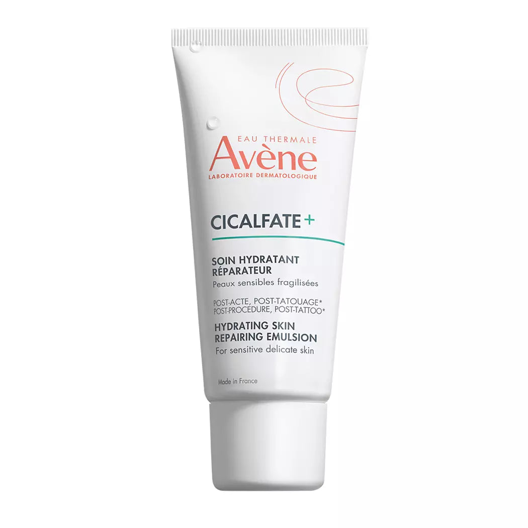 Avene Cicalfate Emulsión Post-Acto Reparadora para piel sensibilizada tras tratamientos dermatológicos, 40 ml