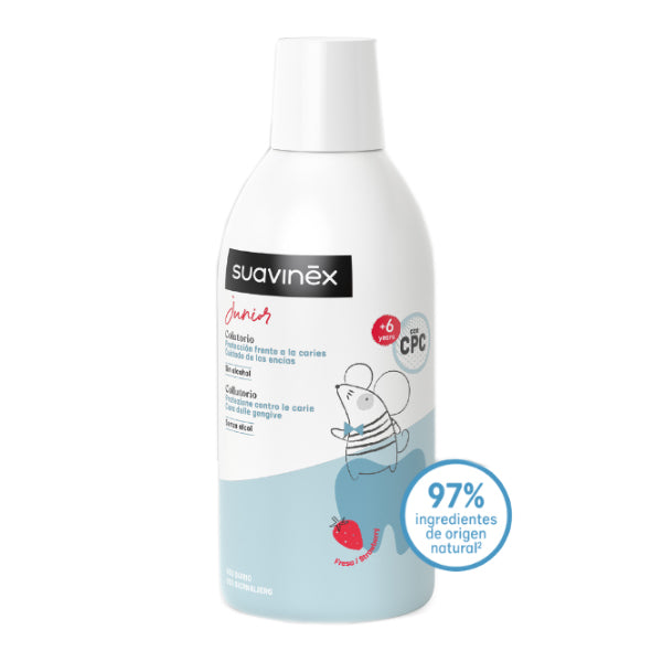 SUAVINEX COLUTORIO JUNIOR CPC +6 AÑOS 500 ML
