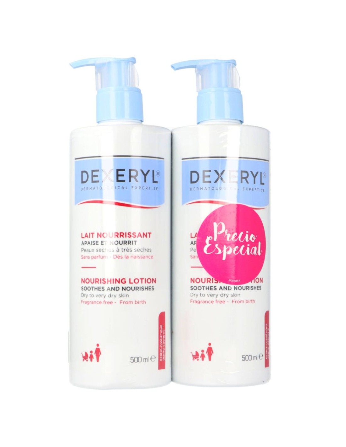 PACK DEXERYL LECHE NUTRITIVA 2X500ML
