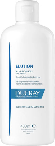 Ducray Champú Elution uso frecuente 400ml, calma cuero cabelludo sensible y limita la caspa.