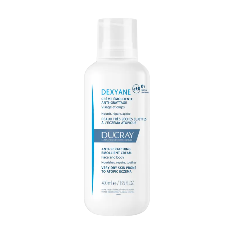 Ducray Dexyane Crema Emoliente Anti-Rascado 400ml para pieles secas y atópicas