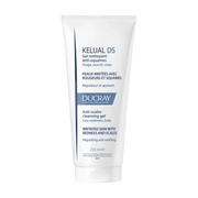 Ducray Kelual DS Gel Limpiador para rostro y cuerpo, alivia piel irritada con rojeces y escamas, 200 ml.
