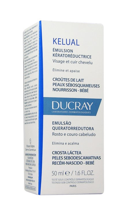KELUAL EMULSION QUERATORREDUCTORA COSTRA LACTEA 50ML DUCRAY