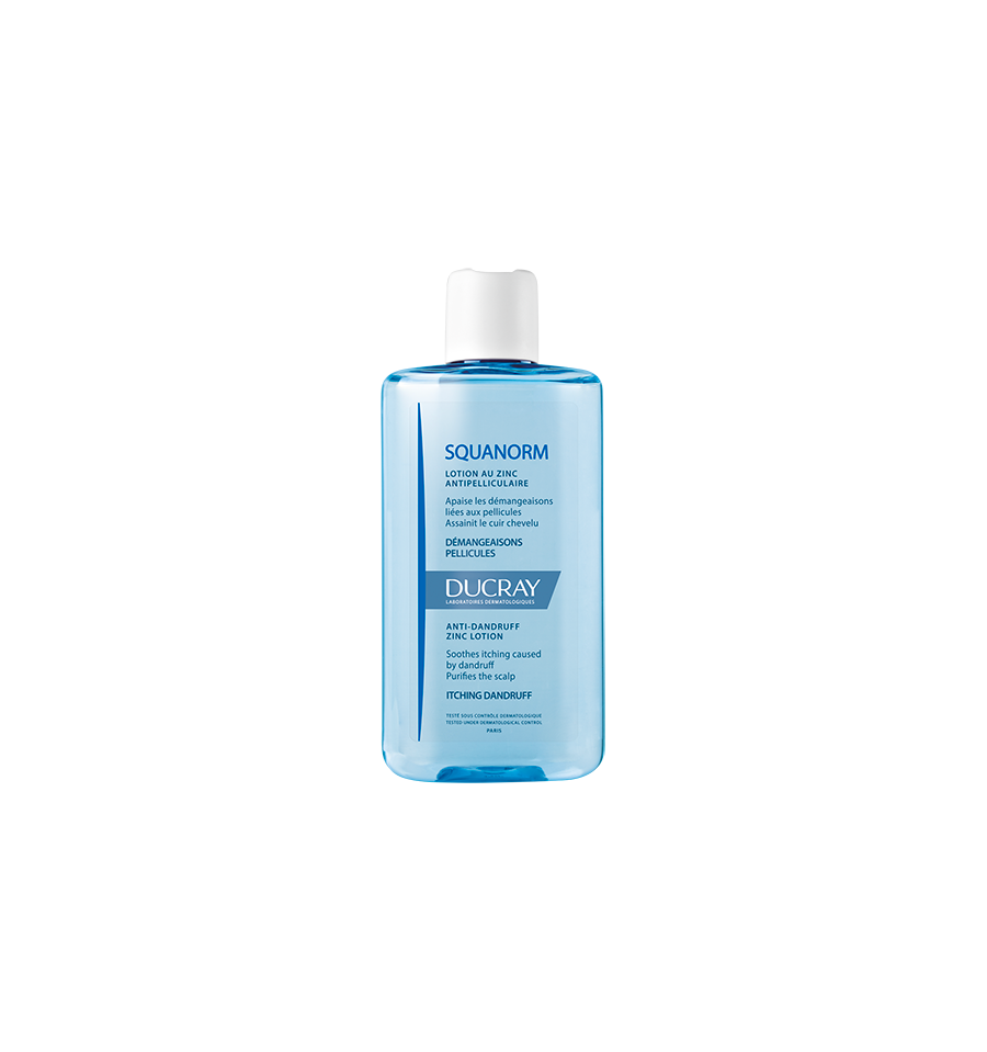 SQUANORM LOCION CON ZINC ANTICASPA 200ML DUCRAY