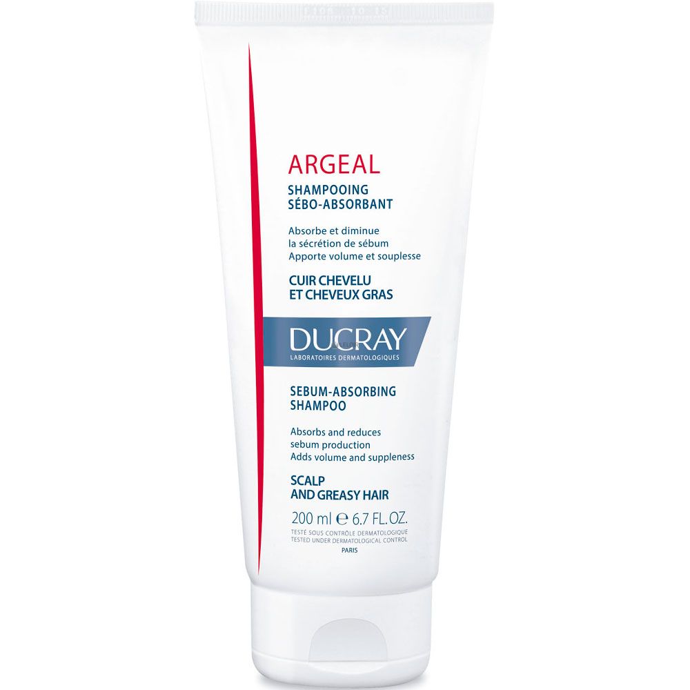 ARGEAL CHAMPU SEBO ABSORBENTE 200ML DUCRAY