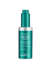 Frasco de 30 ml con cuentagotas de Endocare Tensage Alta Potencia Sérum, tratamiento reafirmante con tecnologías IFC-CAF y WhartonGel Complex.