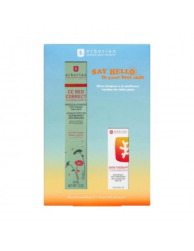 PACK CC RED CORRECT 45 ML + TERAPIA PARA LA PIEL 10 ML ERBORIAN