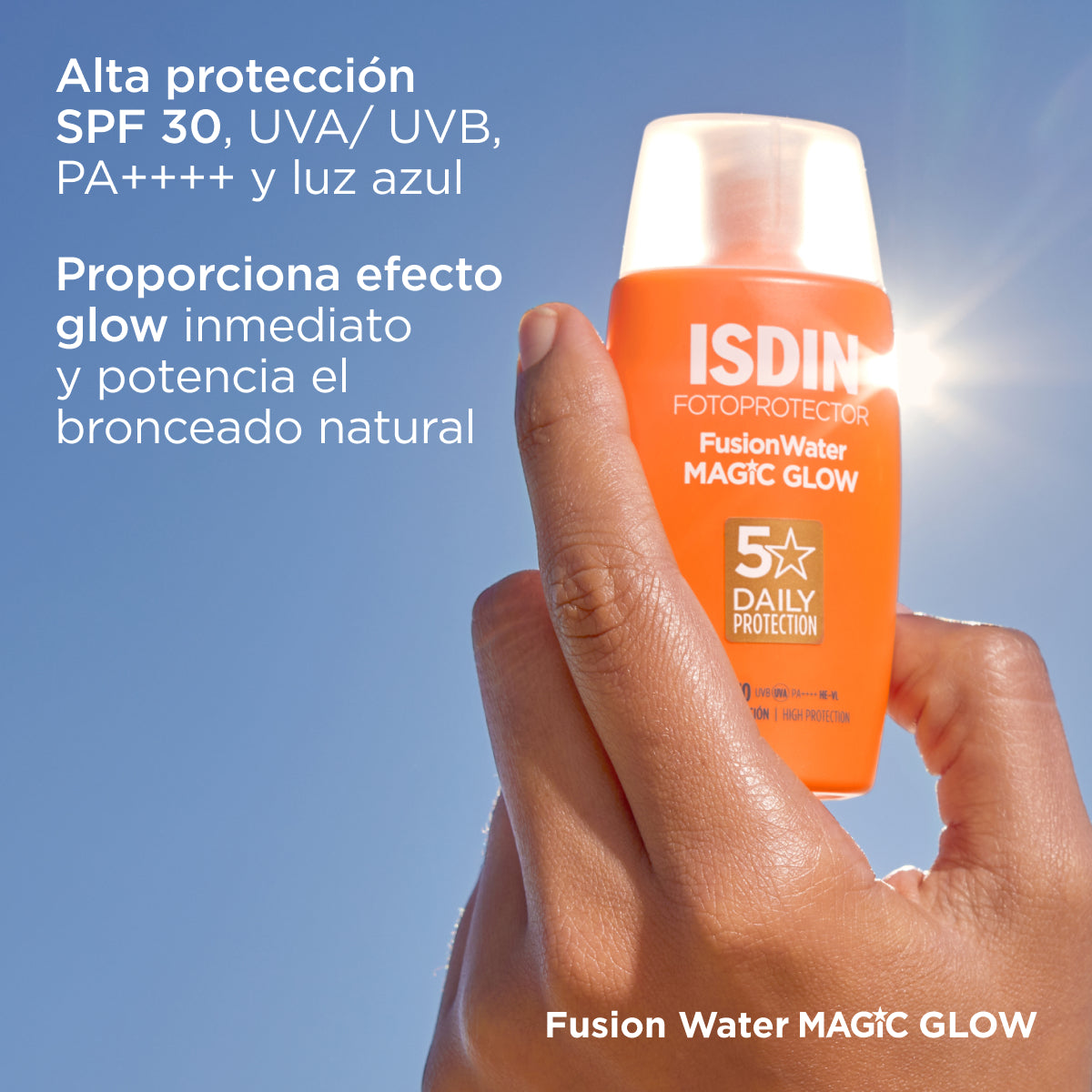 ISDIN FOTOPROTECTOR FUSION WATER MAGIC GLOW SPF 30 50ML