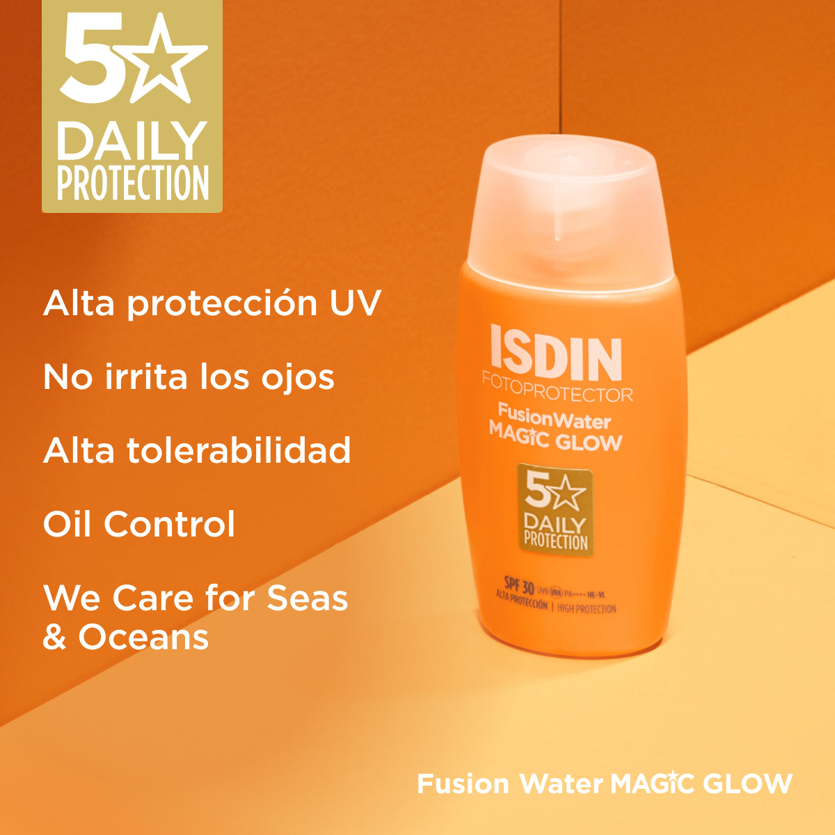 ISDIN FOTOPROTECTOR FUSION WATER MAGIC GLOW SPF 30 50ML