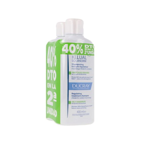 DUPLO SQUANORM CHAMPU CASPA SECA 2ª UNIDAD 40%DTO