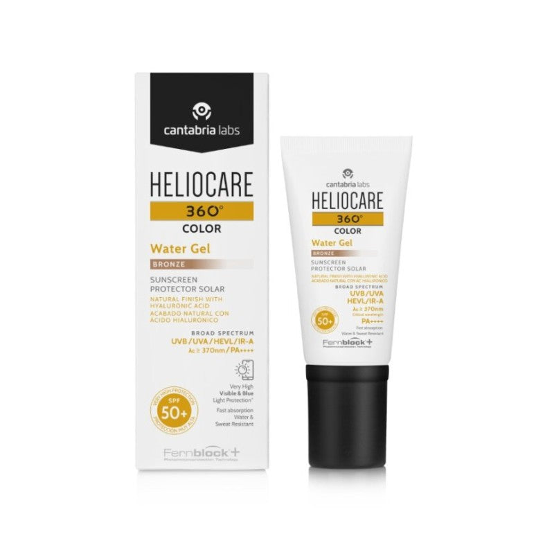 WATER GEL BRONZE PROTECTOR SOLAR SPF 50+ HELIOCARE 360