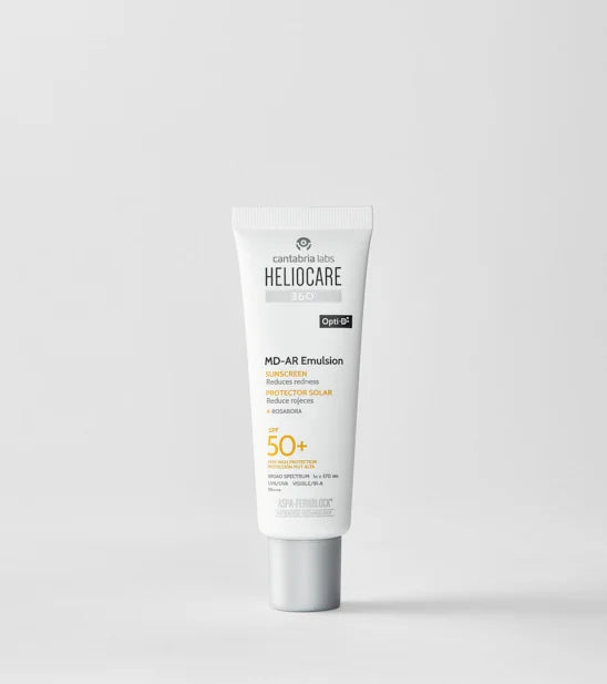 Heliocare 360 MD AR Emulsión fotoprotector solar para piel sensible, 50ml