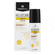 Fotoprotector facial Heliocare 360 Gel Oil-Free Bronze Intenso SPF 50+ para piel mixta-grasa con acabado bronceado natural 50ml