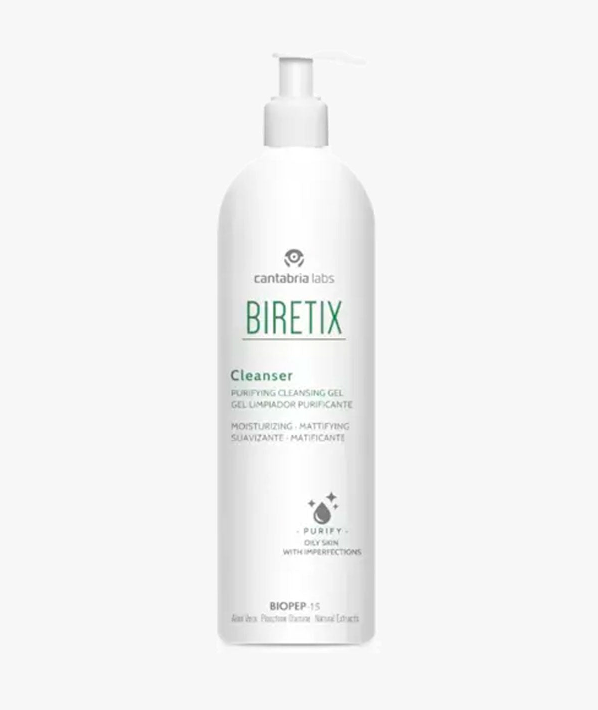 BIRETIX CLEANSER GEL LIMPIADOR PURIFICANTE  1 ENVASE 400 ML