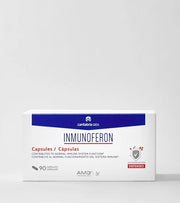 Caja de Inmunoferon 90 cápsulas, suplemento nutricional de Cantabria Labs para el sistema inmunitario