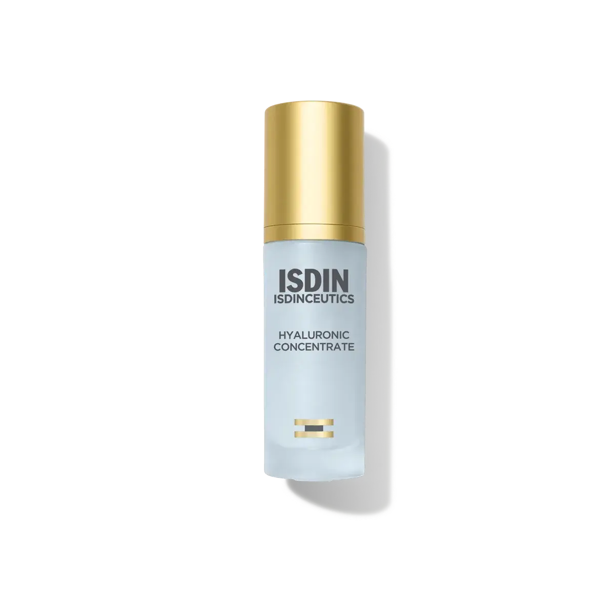 Frasco de 30 ml de Isdinceutics Hyaluronic Concentrate, sérum hidratante y redensificante con ácido hialurónico puro para todo tipo de piel.