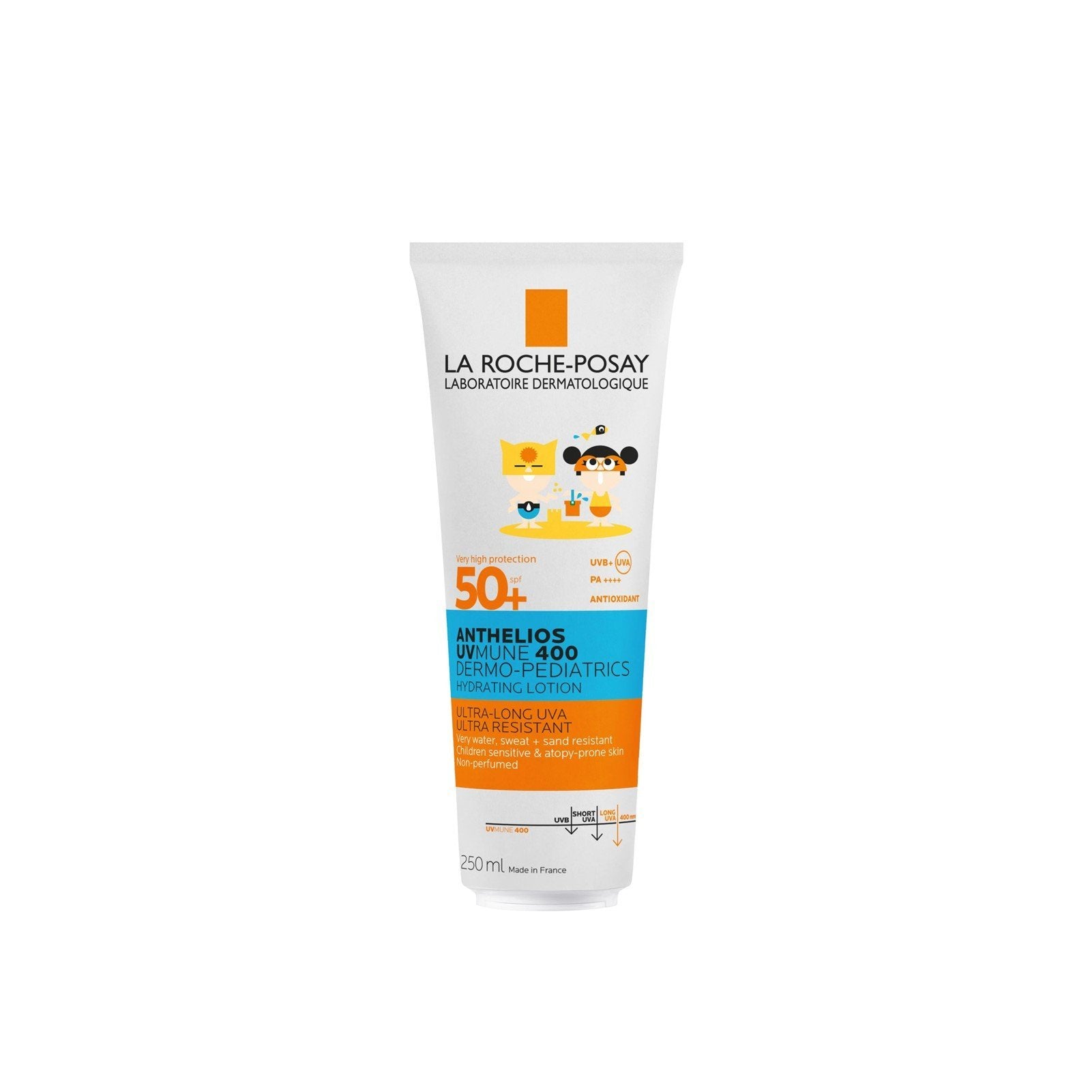 ANTHELIOS SPF 50+ DERMOPEDIATRICS LECHE  1 ENVASE 250 ML