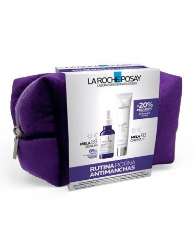 PACK RUTINA SERUM MELA B3 + MELA B3 LIMPIADOR LRP
