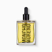 Envase de 100 ml de Shine On Me, sérum de aceite seco con argán y camelia para hidratar, sellar la humedad y aportar brillo intenso al cabello.