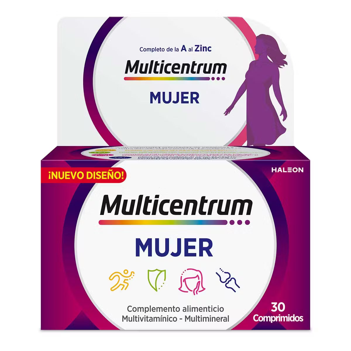 MULTICENTRUM MUJER 30 COMPRIMIDOS