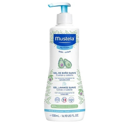GEL DE BAÑO SUAVE 750ML MUSTELA