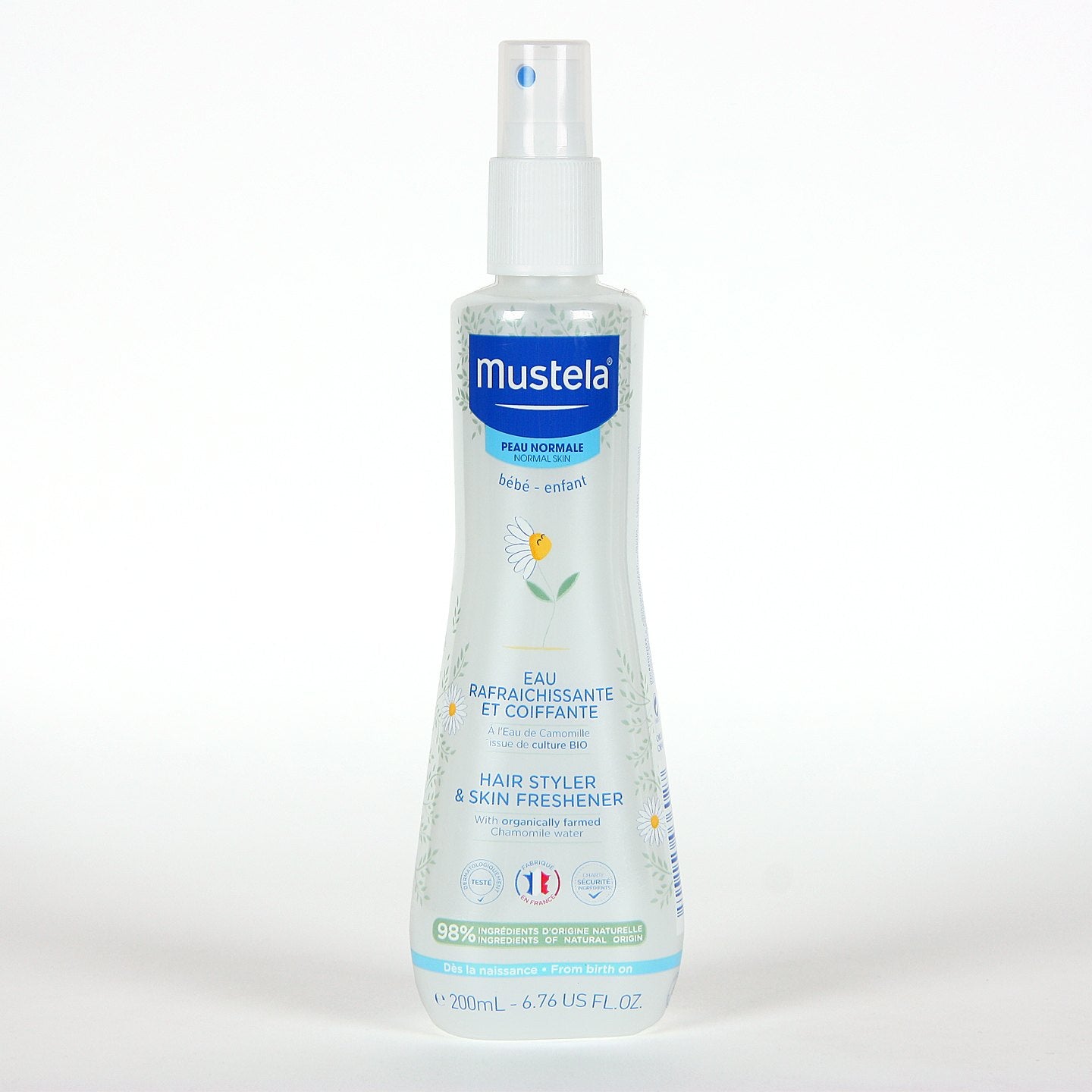 AGUA PARA PEINAR REFRESCANTE MUSTELA 1 ENVASE 200 ML
