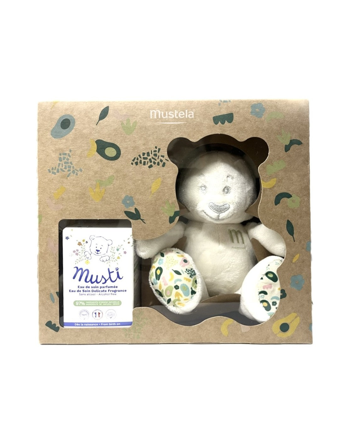 COFRE COLONIA 50 ML Y OSITO VERDE MUSTELA
