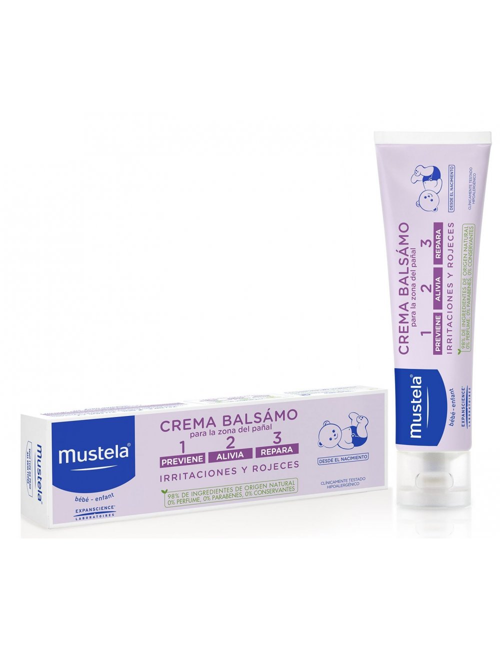 CREMA BÁLSAMO 1.2.3 50 ML MUSTELA