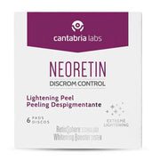 Neoretin Peeling Despigmentante en Discos, 6 unidades para reducir manchas y renovar la piel.