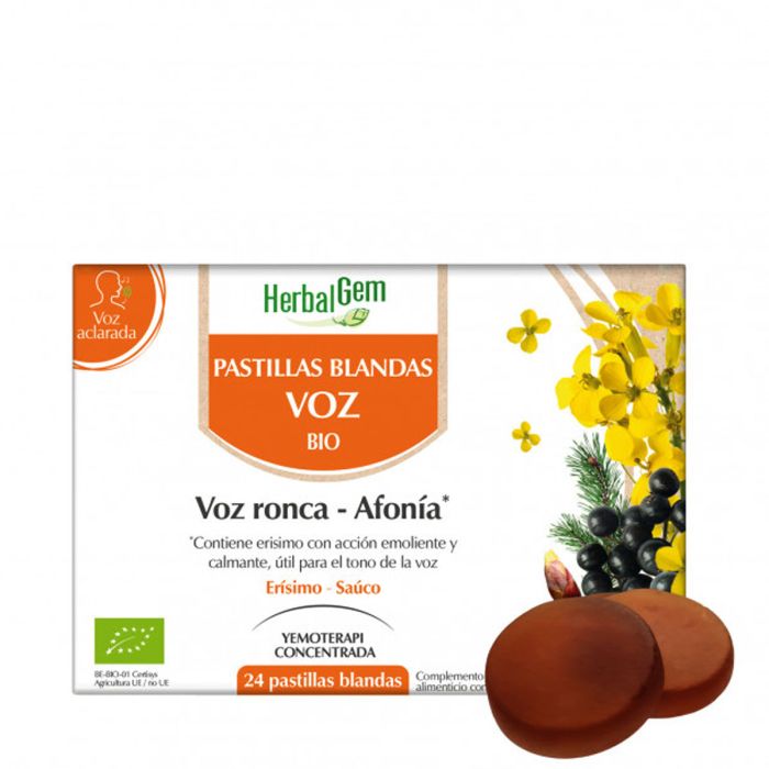 PASTILLAS BLANDAS VOZ RONCA HERBALGEM