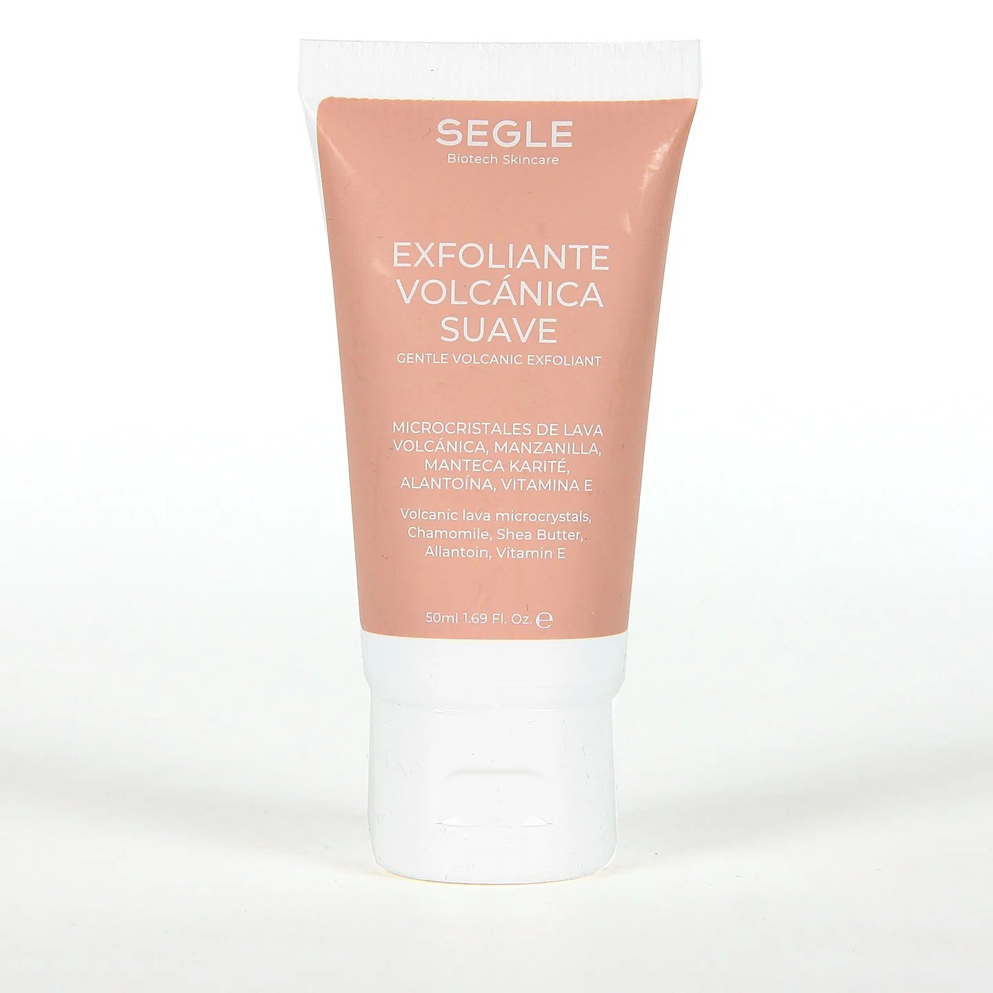 Exfoliante facial Segle Clinical Volcánica Suave de 50ml para pieles apagadas. Elimina impurezas y células muertas, aportando luminosidad y mejorando la textura.