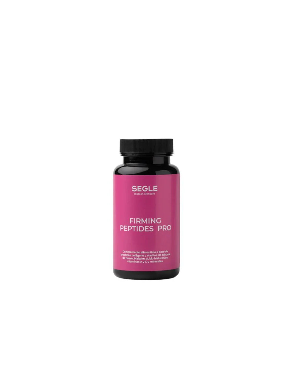 Segle Firming Peptides Pro: Envase de 60 cápsulas para el cuidado antiedad y la mejora de la piel.