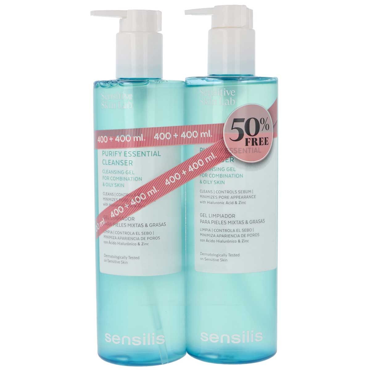 DUPLO GEL LIMPIADOR PURIFICANTE 400ML SENSILIS