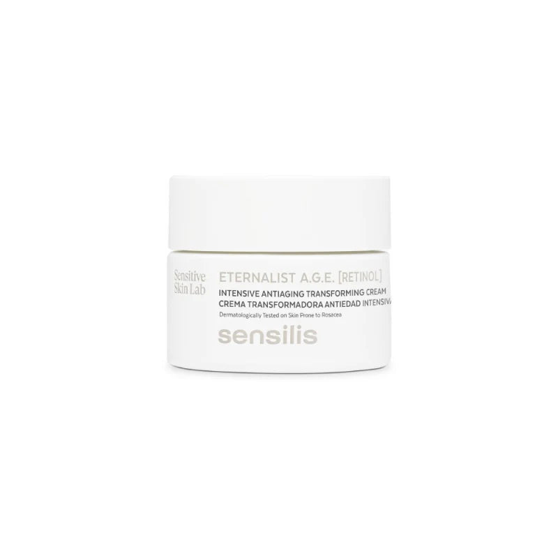 Sensilis Eternalist AGE Retinol Crema 50ml, tratamiento facial antiedad para arrugas y firmeza