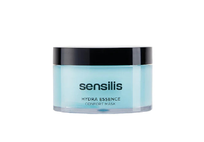 Sensilis Hydra Essence Confort Mask 150ml para piel sensible, hidratación intensiva y calma facial.