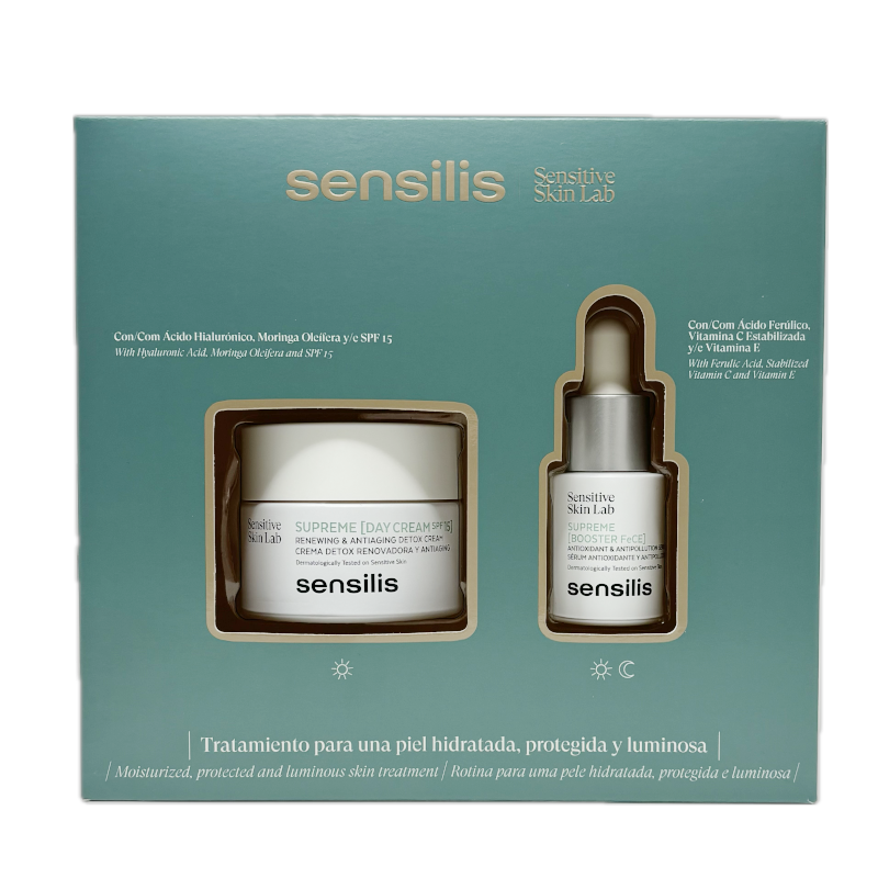 PACK SUPREME DETOX DIA + MINI SERUM SENSILIS