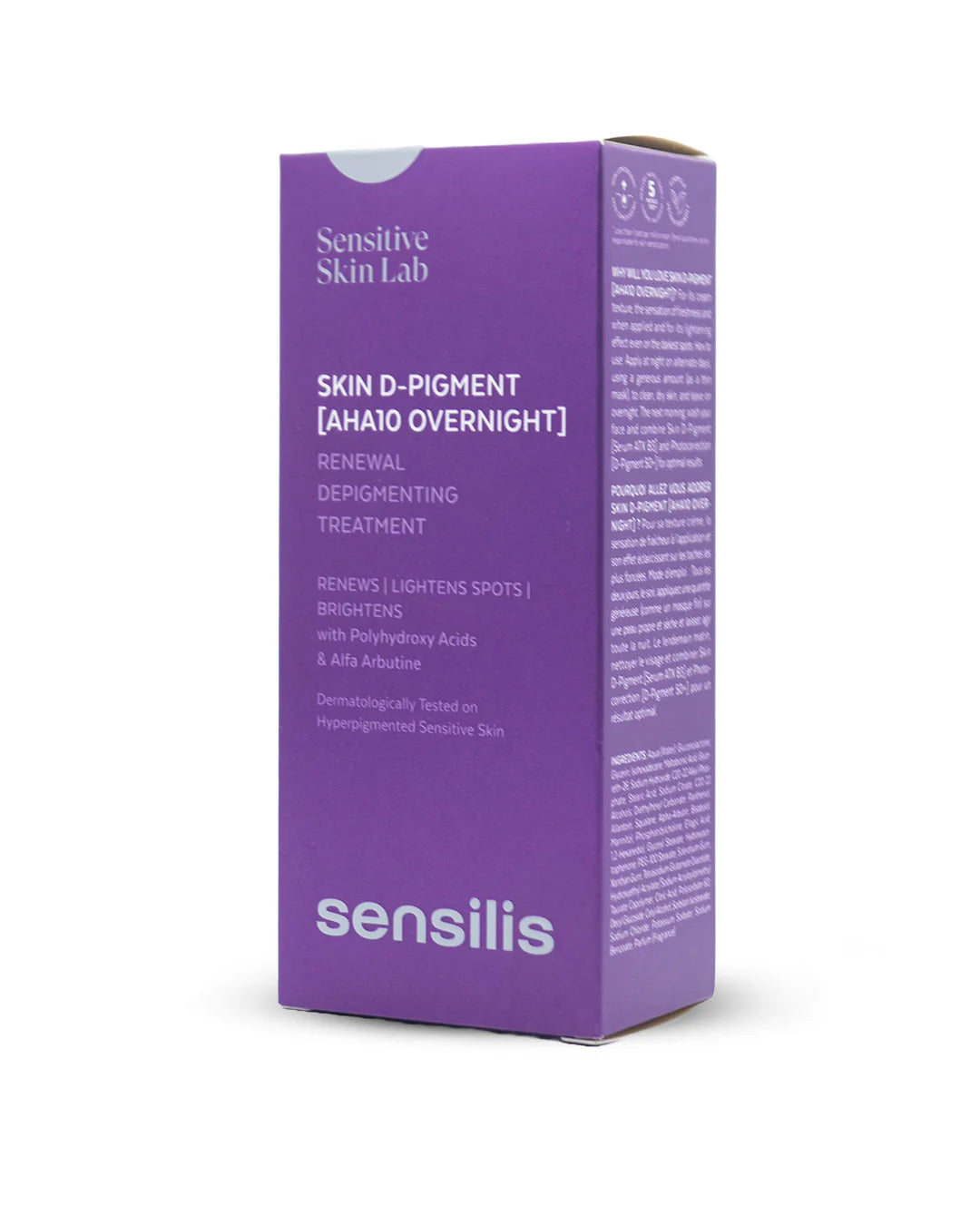 CREMA SKIN D-PIGMENT AHA10 OVERNIGHT SENSILIS 1 ENVASE 30 ML