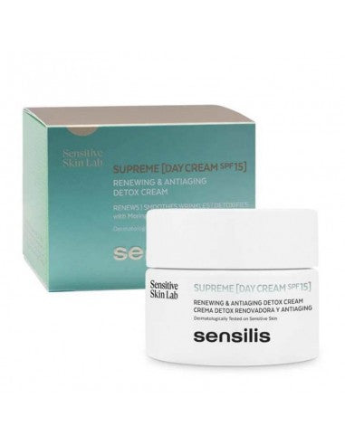 CREMA DE DÍA DETOX SUPREMA FPS 15 50 ML SENSILIS
