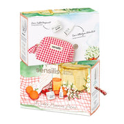 Caja del pack Sensilis Upgrade AR de 50 ml y Supreme Booster de 14 ml, tratamiento reafirmante y antioxidante para el cuidado de pieles sensibles.