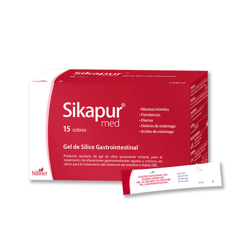SIKAPUR MED GEL DE SILICE GASTROINSTESTINAL  15 SOBRES