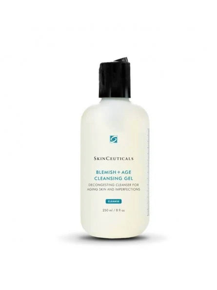 Gel Limpiador Blemish + Age de 250 ml para piel madura mixta o grasa con imperfecciones, con ácidos AHA BHA LHA